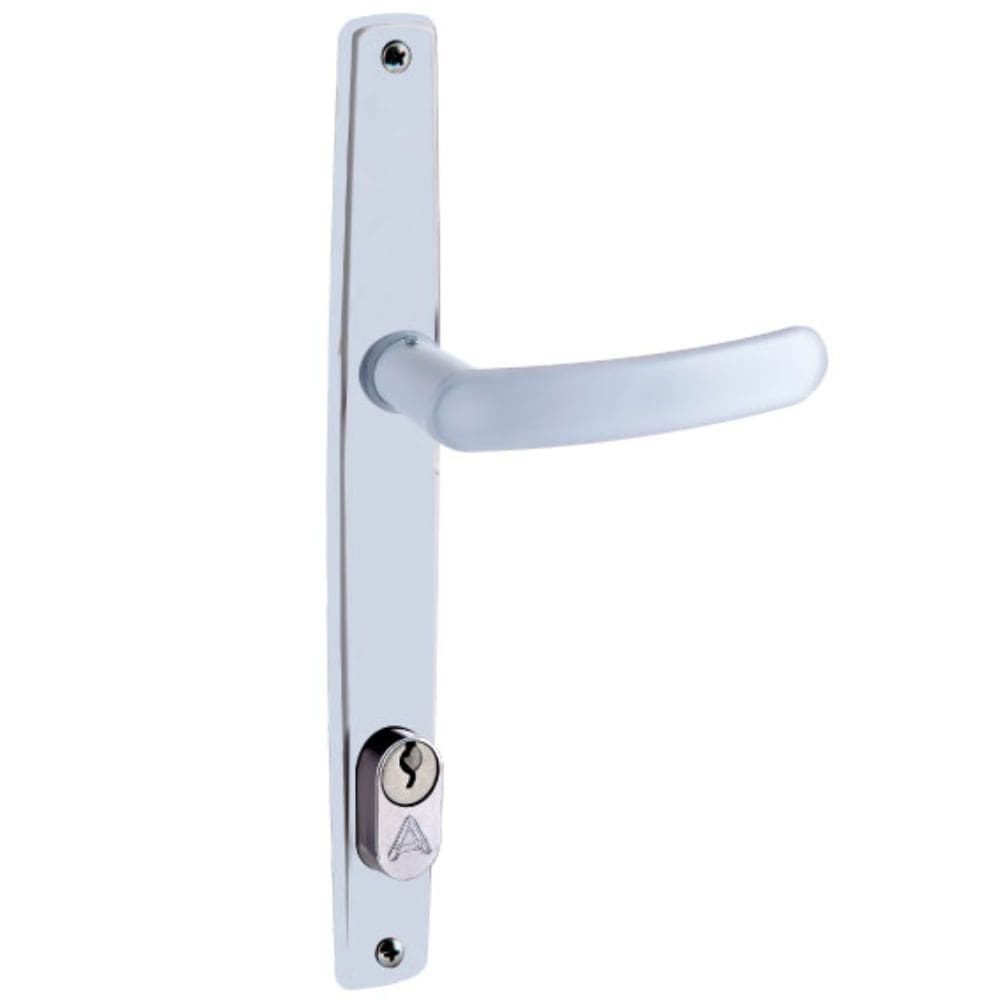 Fechadura Perfil Estreito Branco F2400A - 070601 - ALIANCA