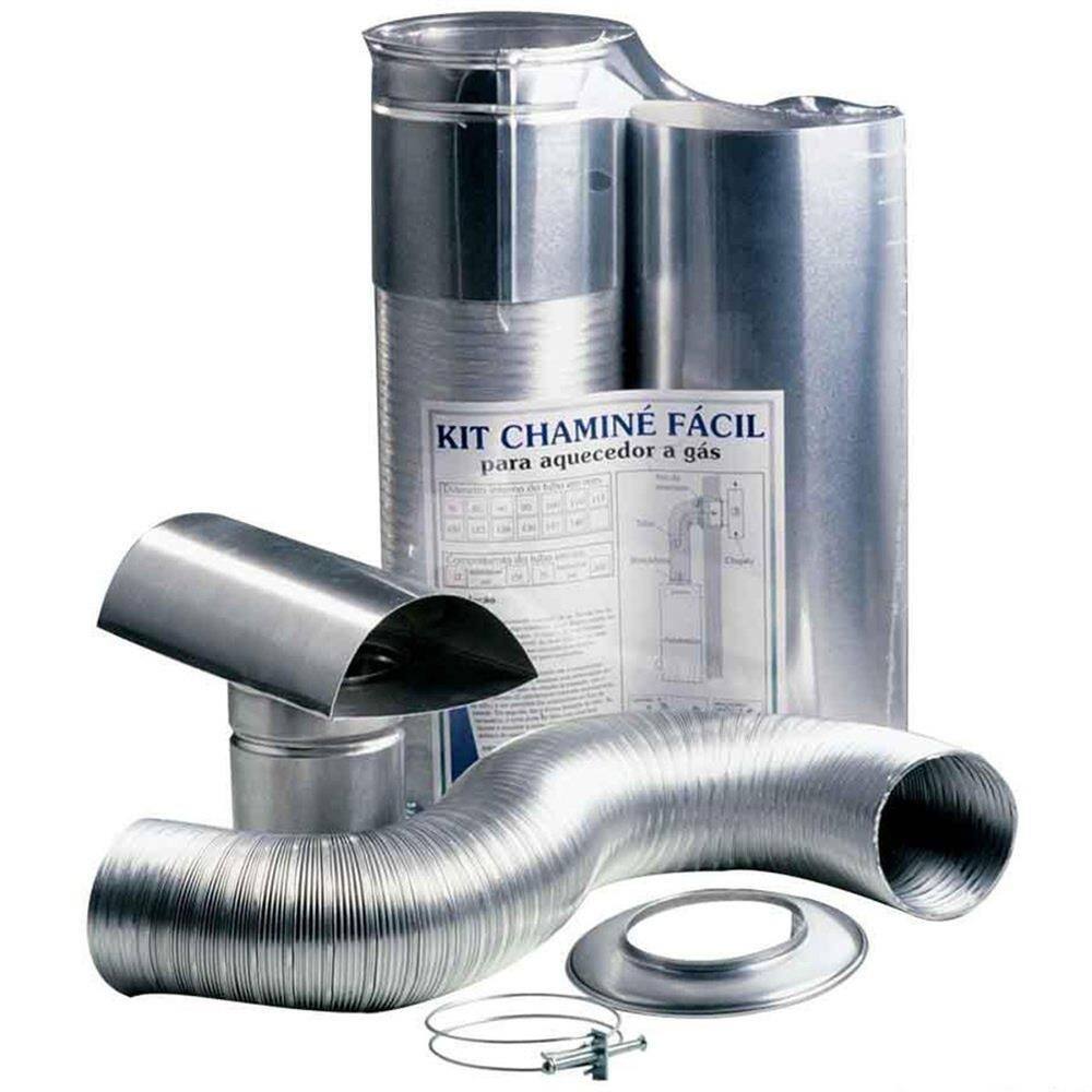 Kit Chaminé Facil D.80X1,5MT - 03006000005 - WESTAFLEX