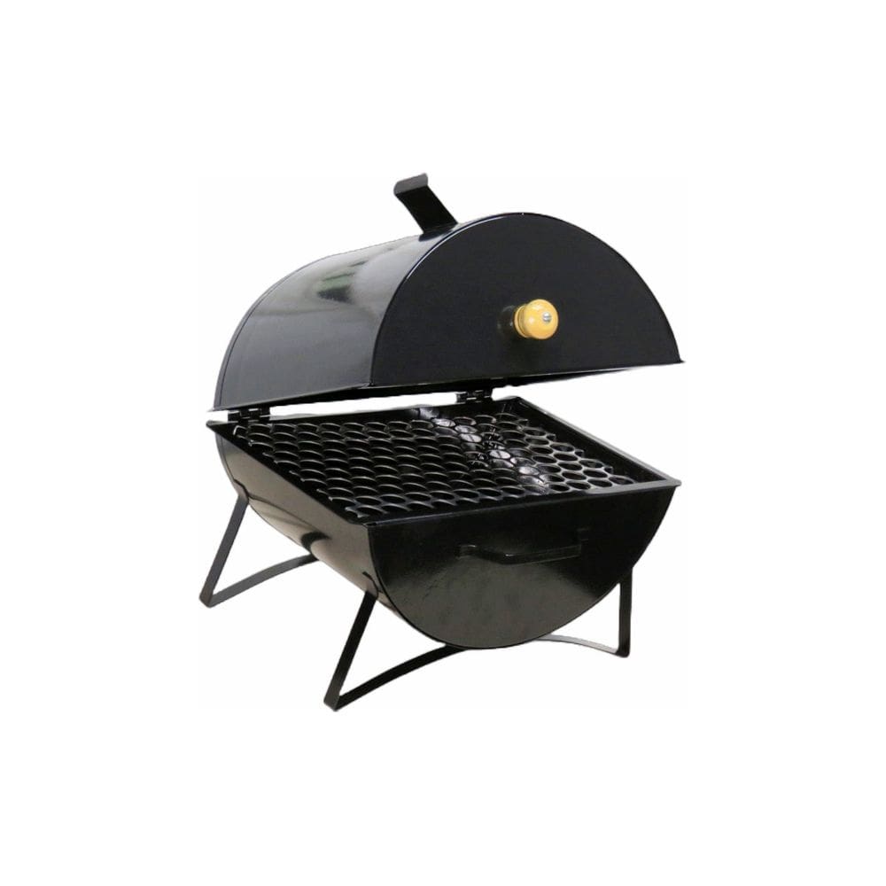 Churrasqueira Mini Bafinho Aço Carbono e Grelha 30x29x23cm