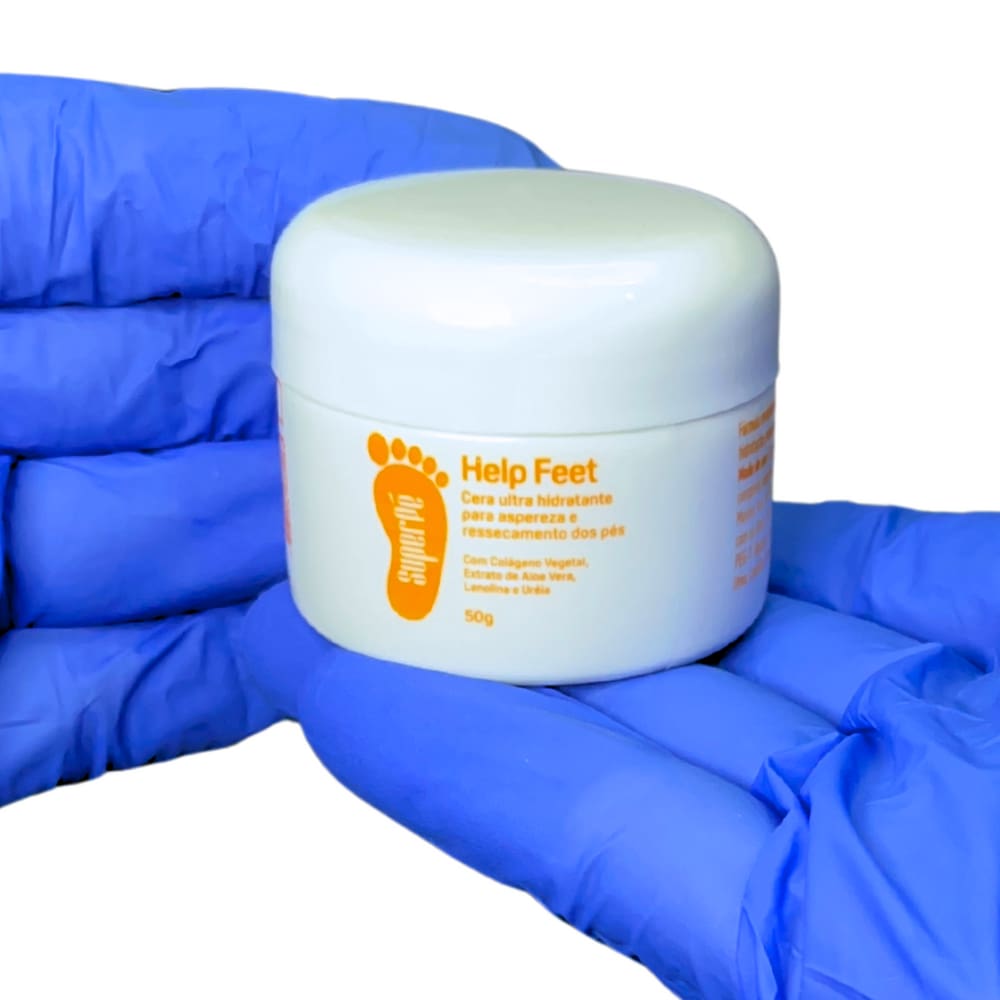 Help Feet Super Pé - 50 g - Cera Ultra Hidratante para Pés Ressecados