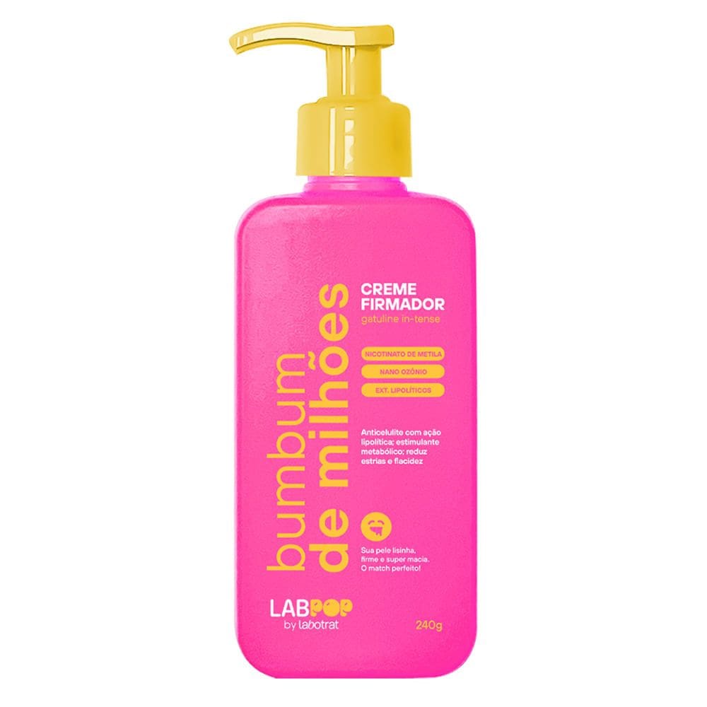 Creme Firmador LabPop Bumbum de Milhões Anticelulite 240g