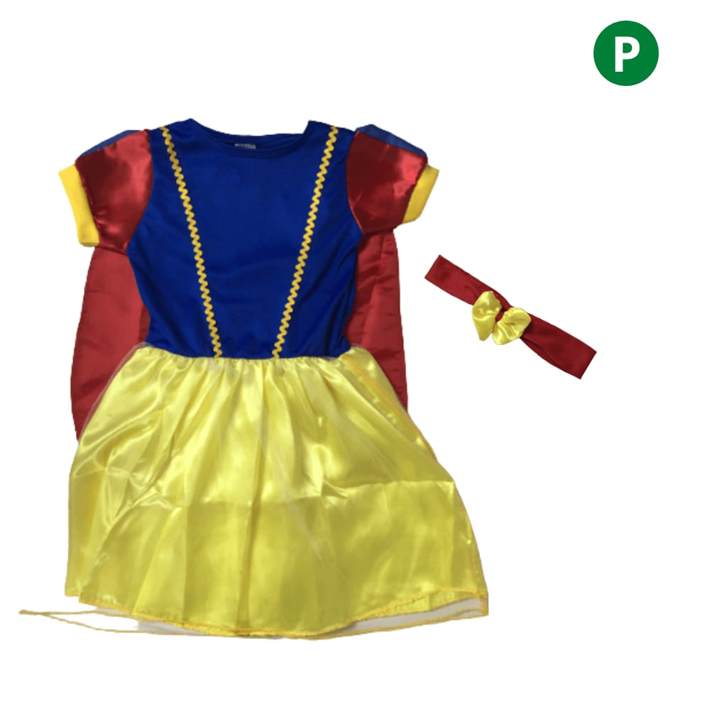 Kit Fantasia Princesa de Neve Infantil P