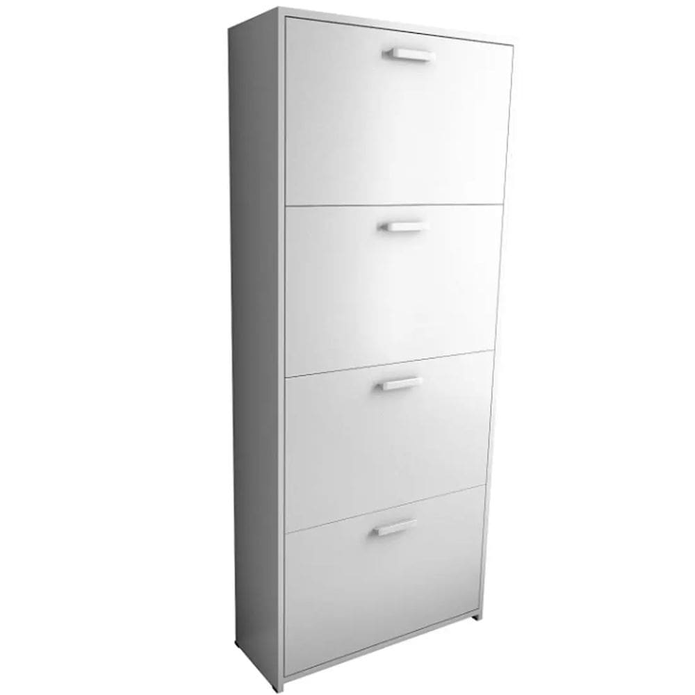 Sapateira Lunna 4 Portas Borsari Cor Branco