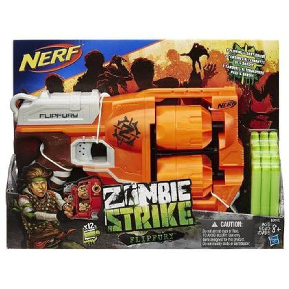 Lançador Nerf Zombie Strike Dirtydozen Hasbro | Casas Bahia