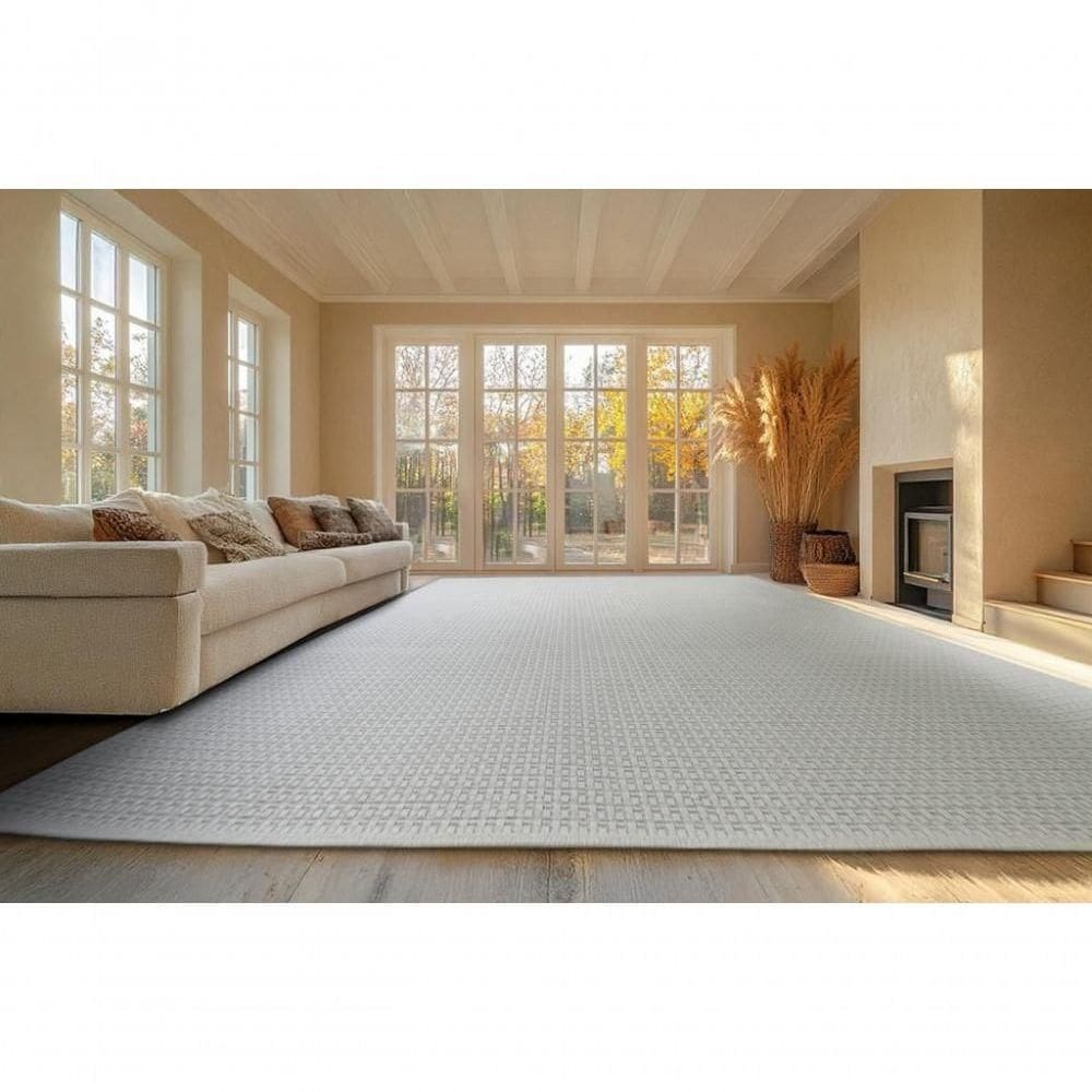 Tapete Artesanal Look Cattleya - 11 White 200x250 Cm