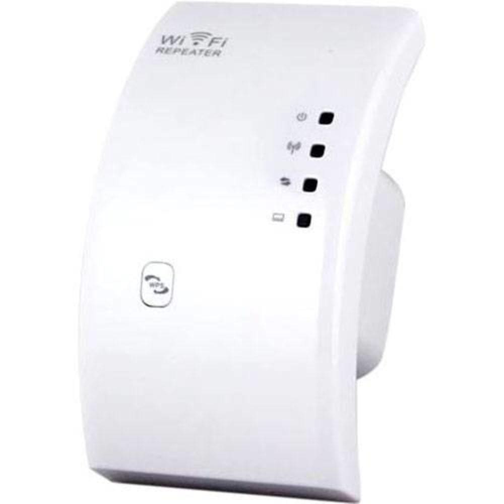 Roteador Repetidor Sinal Wifi 300mbps Wps Ap Aumentar Sinal Branco