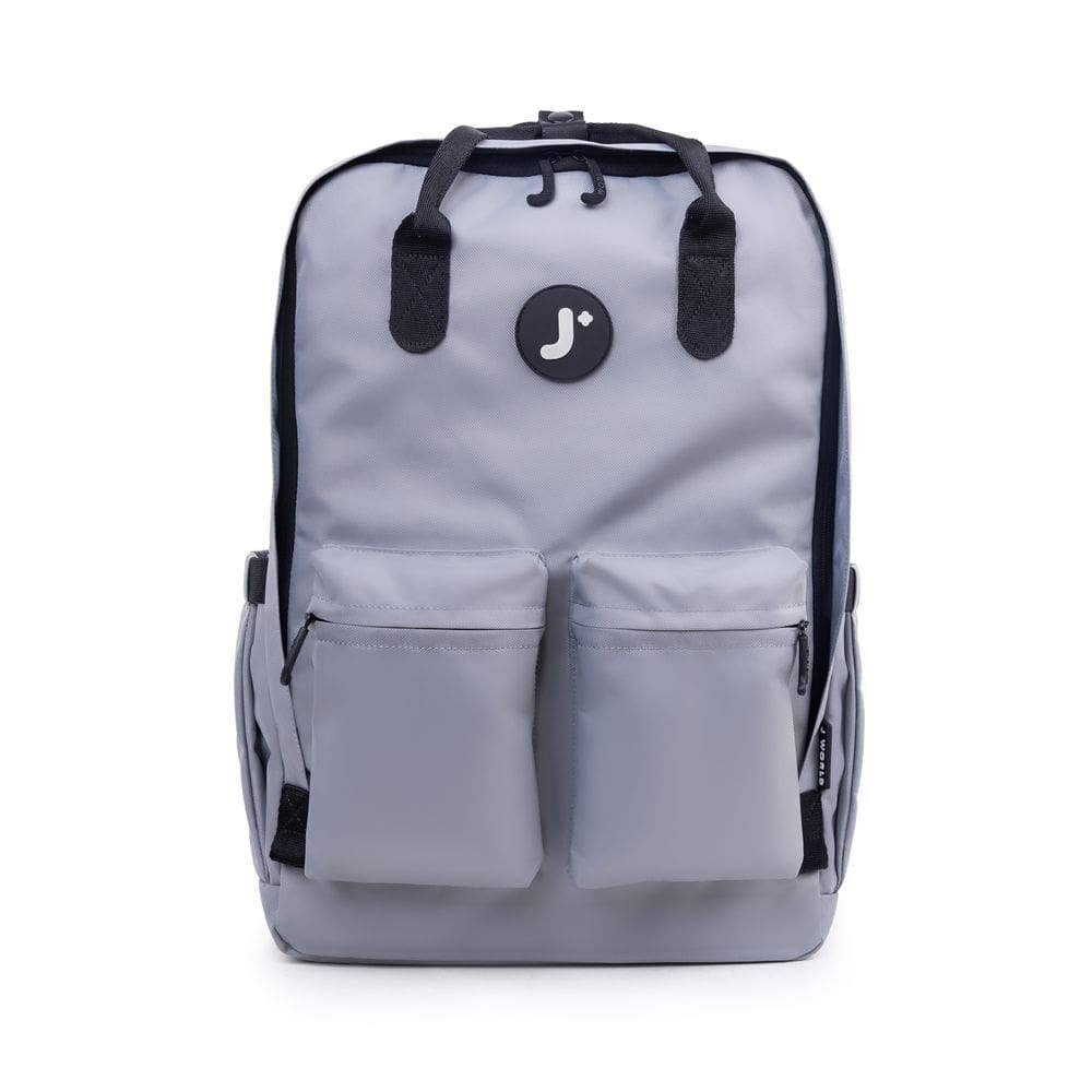 Mochila J World TIMO para laptop multifuncional 17” cinza