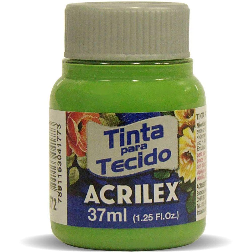 Tinta Tecido Fosca 037Ml Verde Abacate