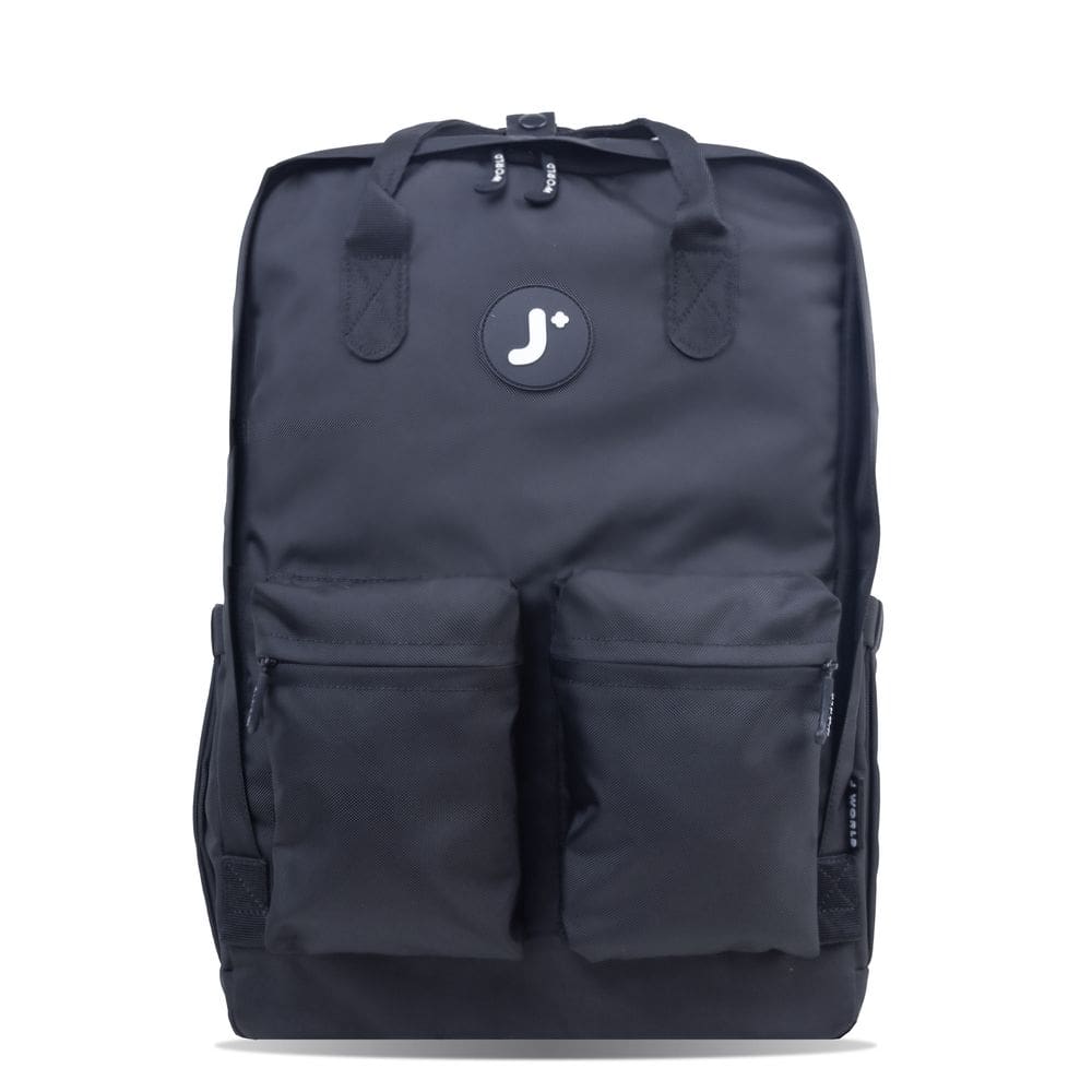 Mochila J World TIMO para laptop multifuncional 17” preta