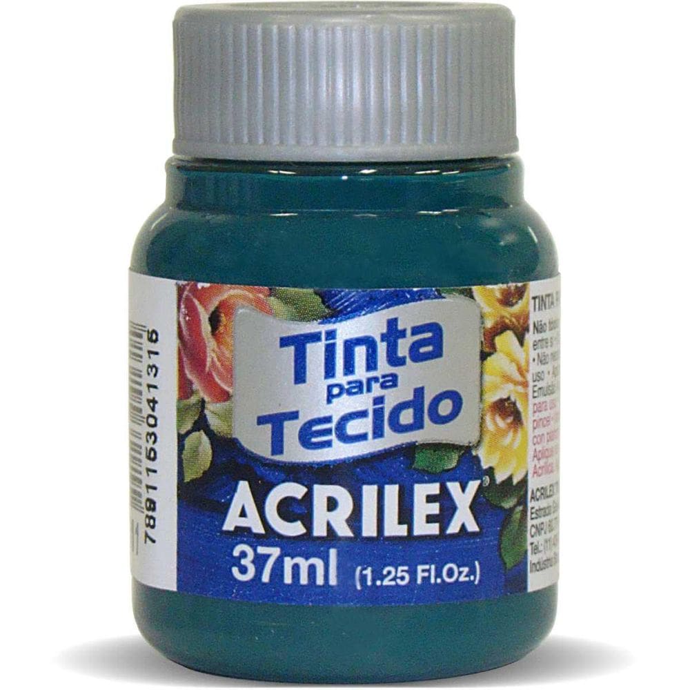 Tinta Tecido Fosca 037Ml Verde Bandeira