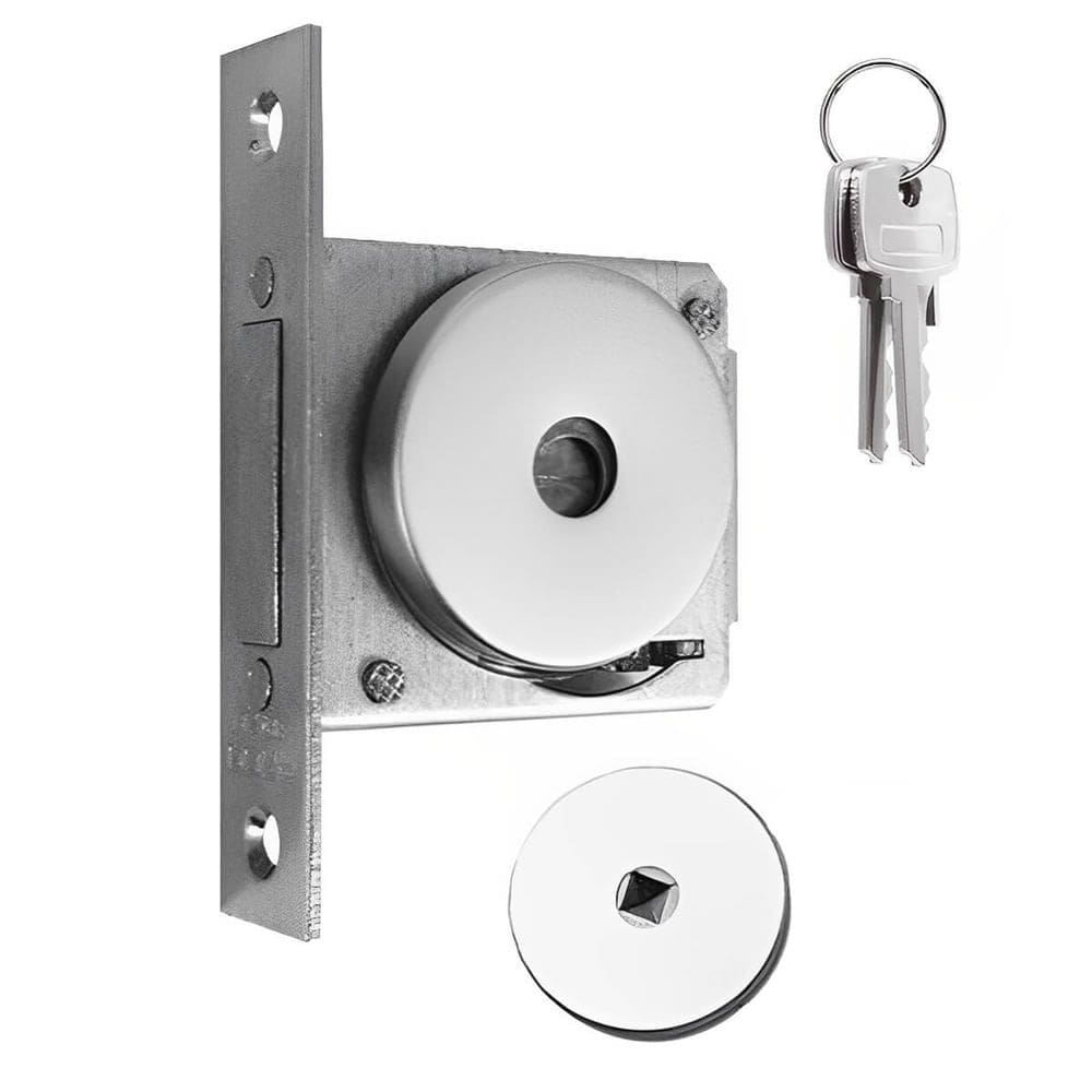 Par de Travas Tetra 11000 Roseta Redonda Inox Polida - 57001809 - PADO
