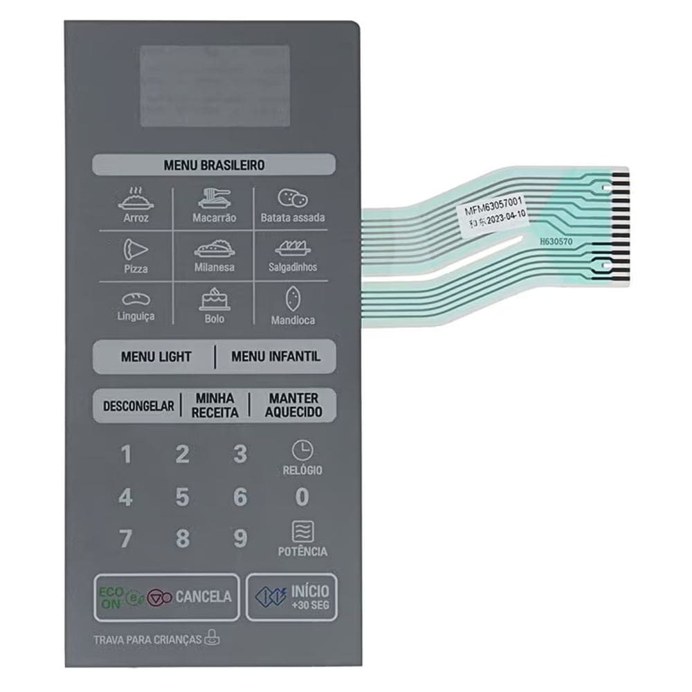 Membrana Do Display Forno Micro-Ondas - Mfm63057001