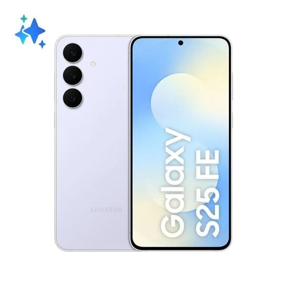Smartphone Samsung Galaxy S25 FE 5G 256GB Azul, RAM 8GB, Câmera 50MP, Selfie de 12MP, Tela 6.7”