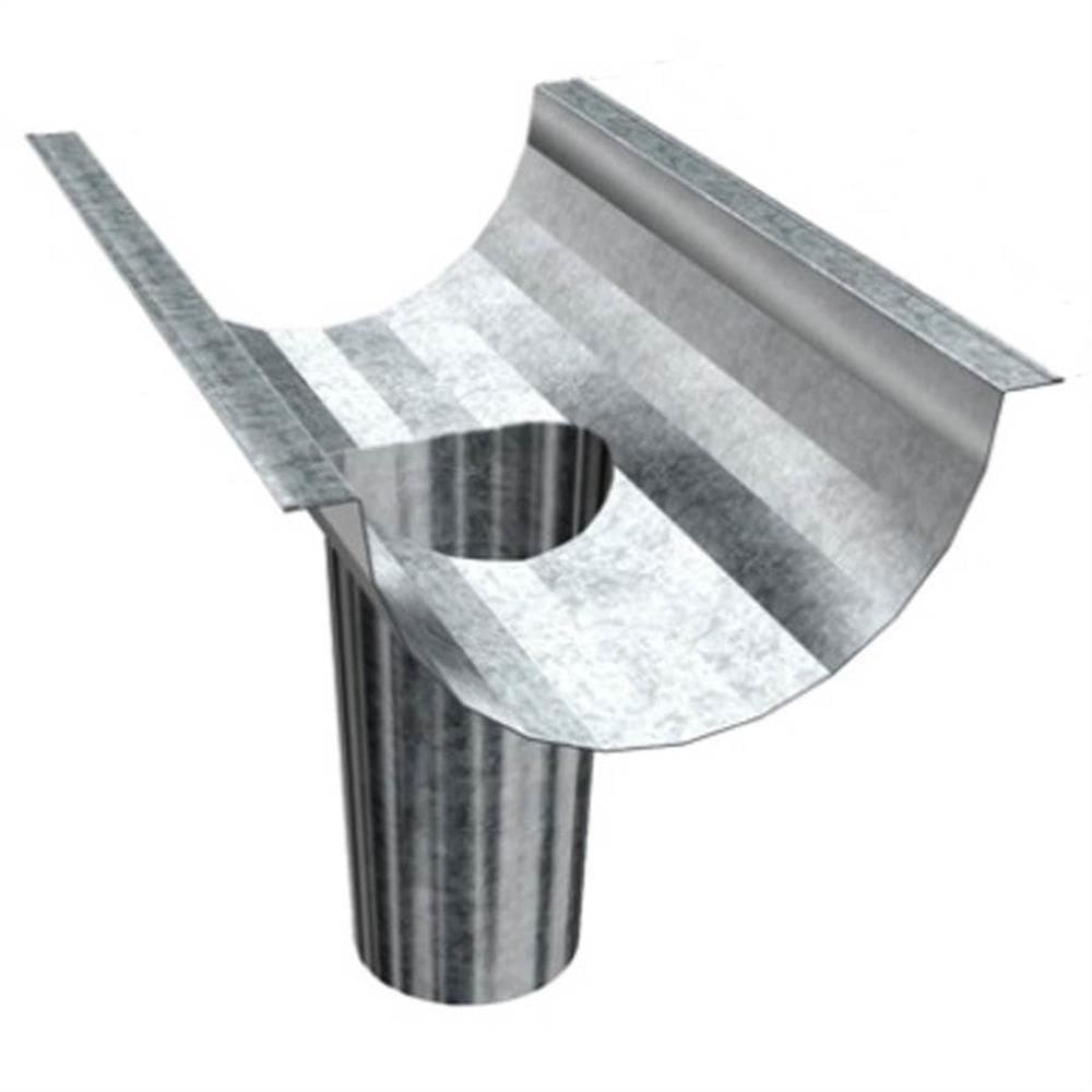 Calha Redonda C-33 Com Bocal Calha Front