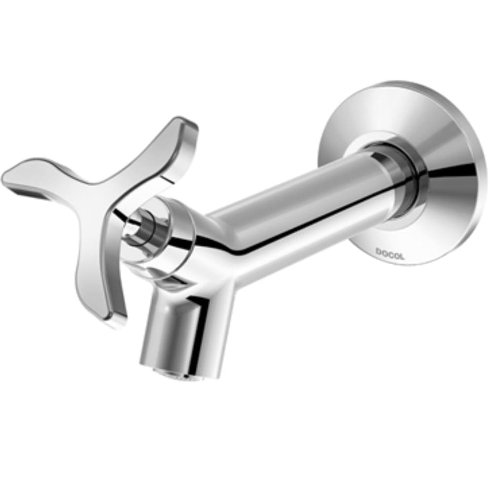 Torneira longa 1158 Nova Pertutti Cromado - 00903606 - DOCOL