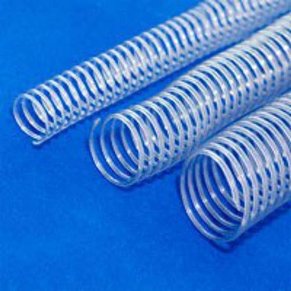Espiral 14Mm Transparente Com 100 Unidades Para 85 Folhas