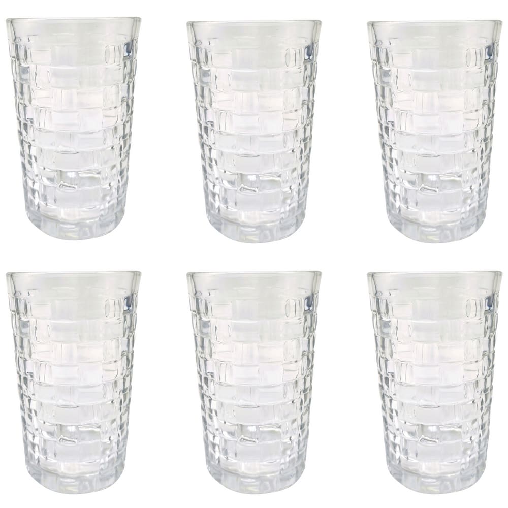 Jogo De 6 Copos Altos 310ml Wall Dolce Home