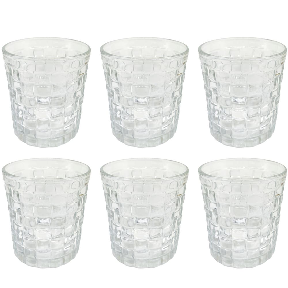 Jogo De 6 Copos Para Whisky 260ml Wall Dolce Home