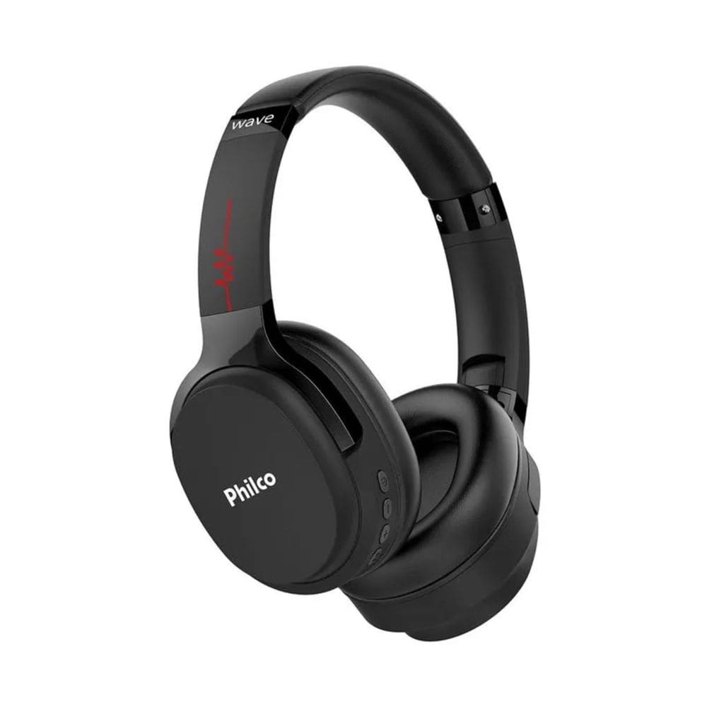 Headphone Fone de Ouvido Wave Sem Fio Bluetooth 5.0 Microfone Integrado Dobrável Philco