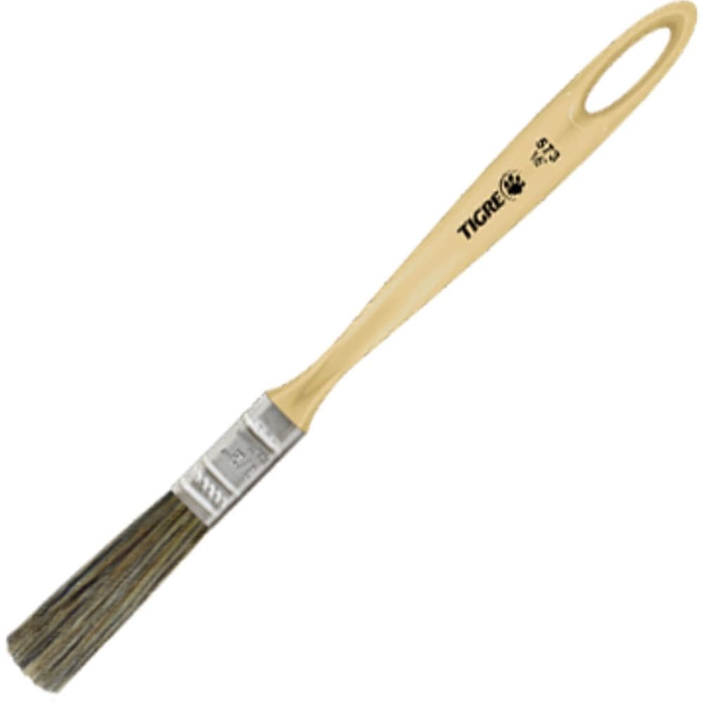 Trincha Dupla Cerda com Filamento Gris de 1/2”” 573 - 60573002 - PINCÉIS TIGRE
