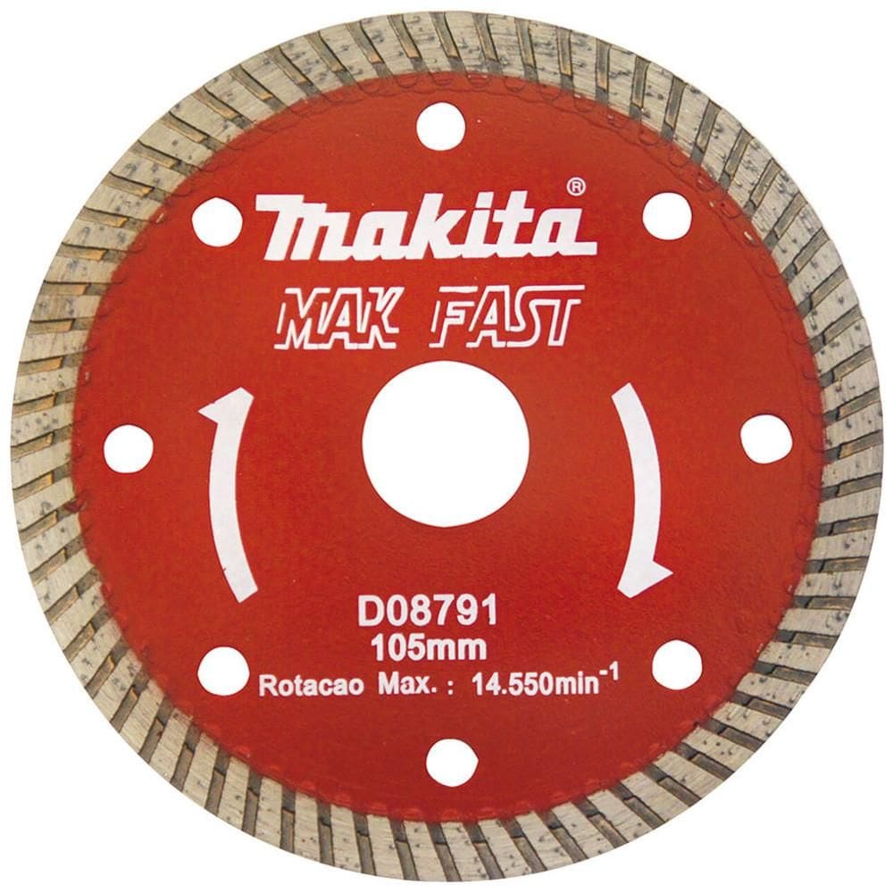 Disco Diamantado Mak Fast Turbo 105mm - D-08791 - MAKITA