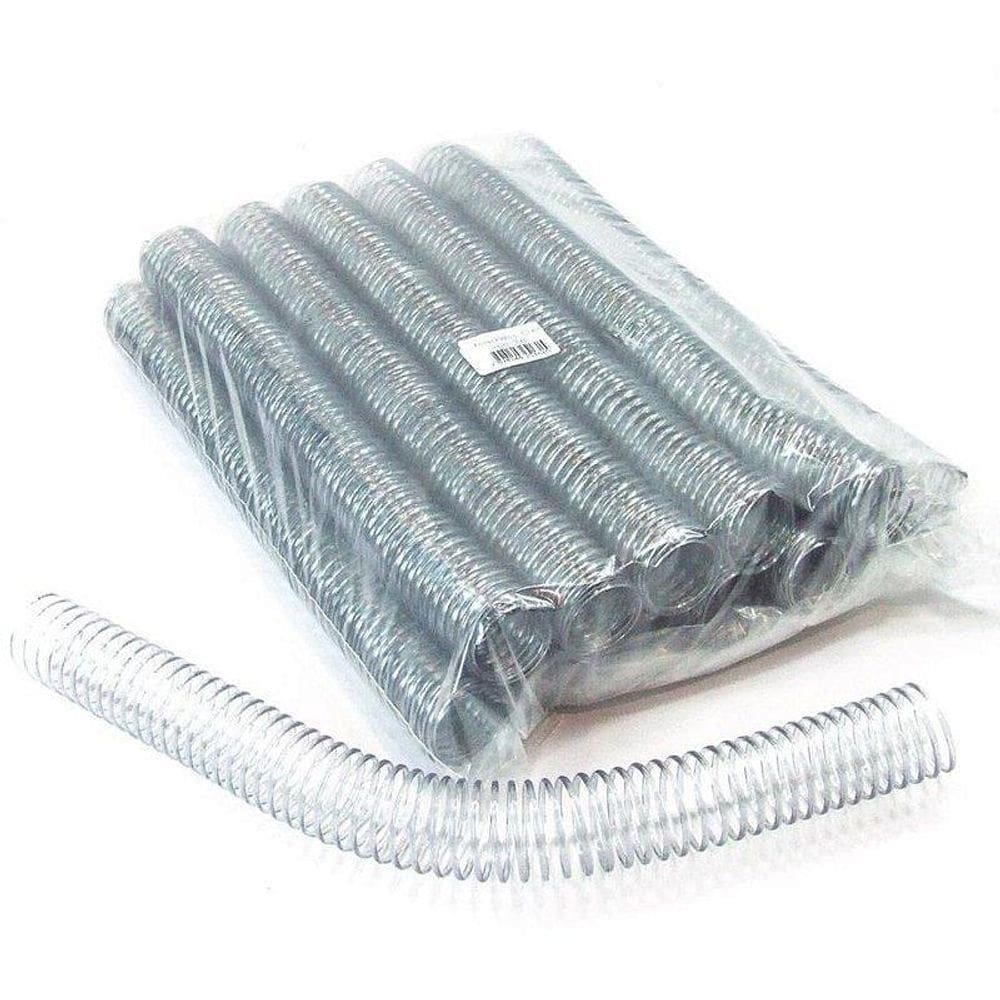 Espiral Caderno 29mm Transp. 36 Unid. - Qualidade Excelente