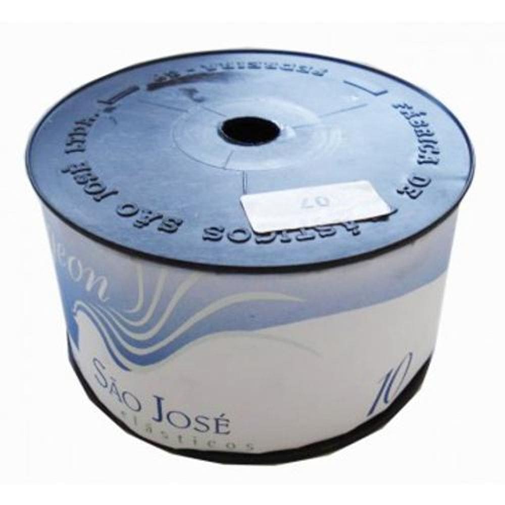 Elastico Sao Jose Branco N.10 Rolo 100 Mts