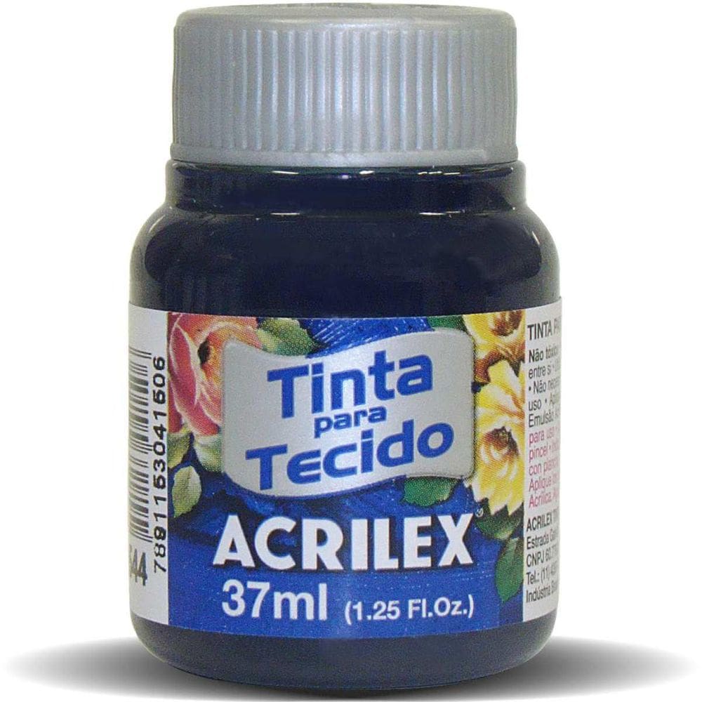 Tinta Tecido Fosca 037Ml Azul Marinho