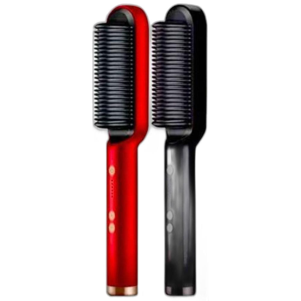 Escova De Cabelo Pente Secadora Profissional Seca E Modela
