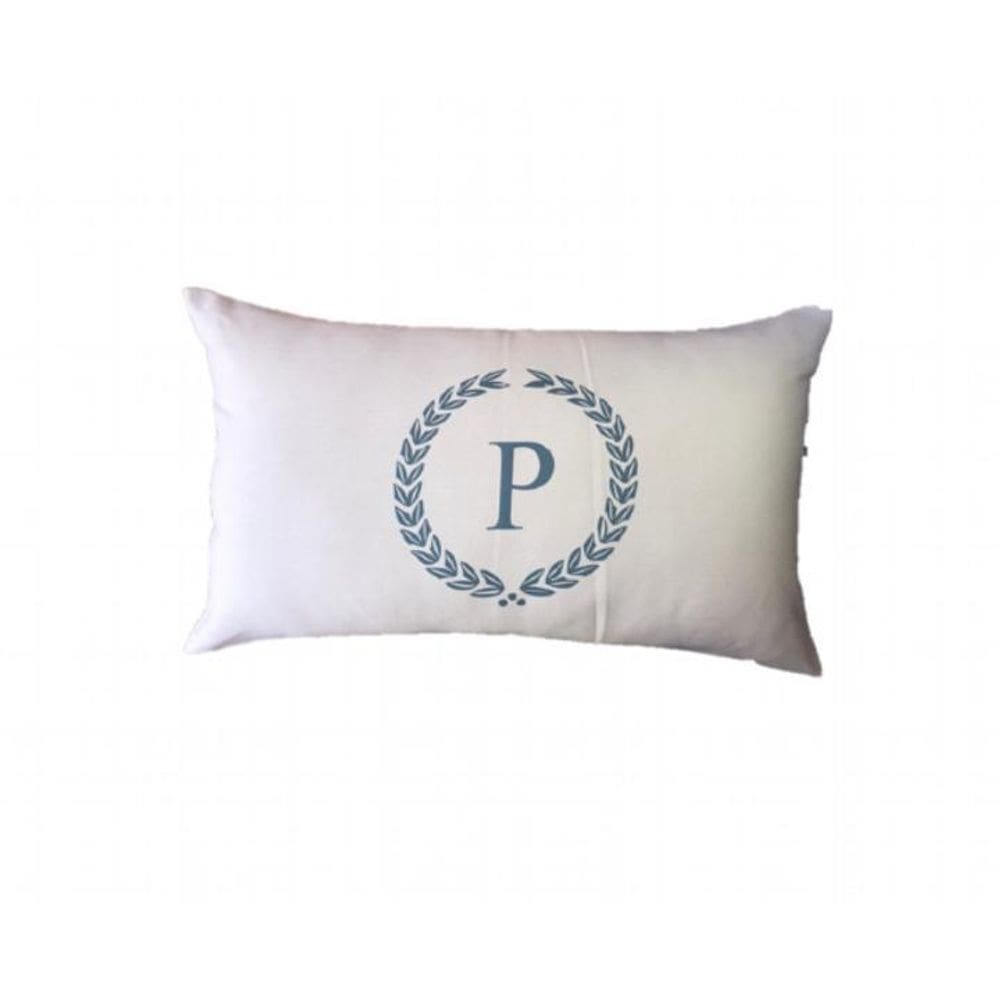 Capa De Almofada 50X30 Letra P