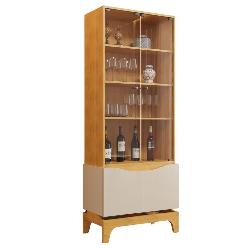 Cristaleira 4P 182x74cm Joile DJ MOVEIS