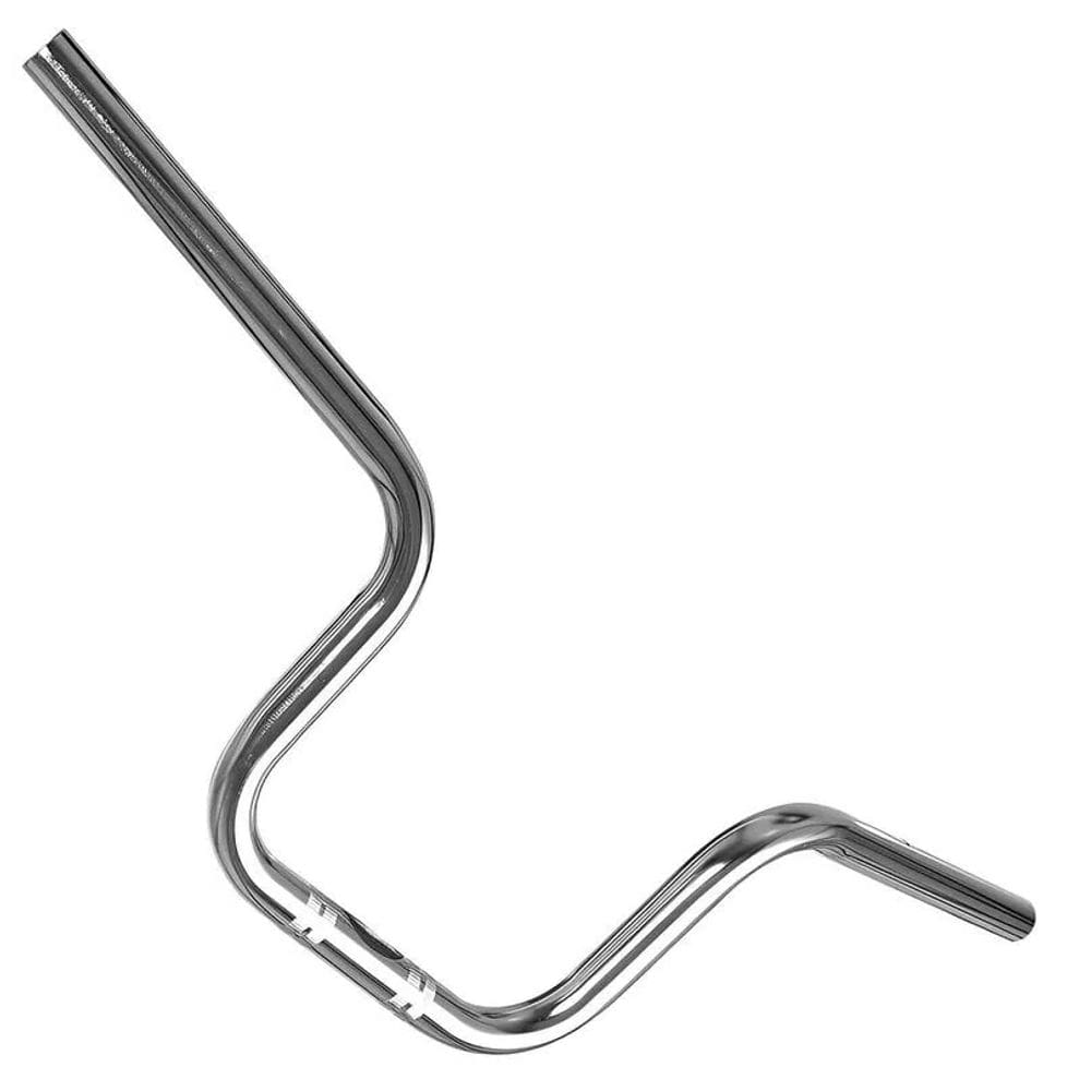 Guidão Guidom Guidon Moto Honda Cg Titan 160 Start 160 Fan 160 2025 Cromado Texturizado Com Bucha Para Fixacao Peso Awa