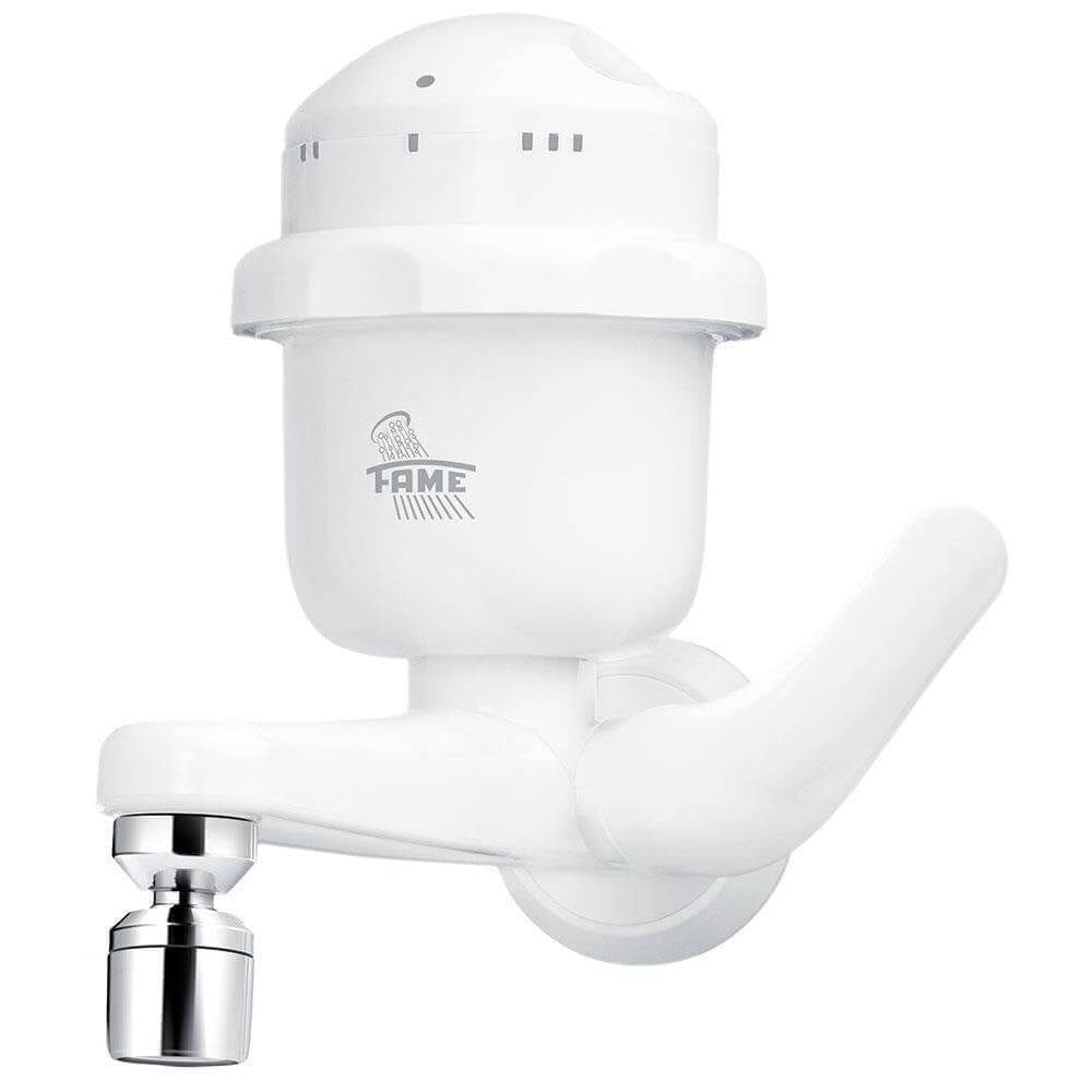 Torneira Elétrica Bica Reta 127 Volts 4800 Watts Clima Temperado - 0967 - FAME