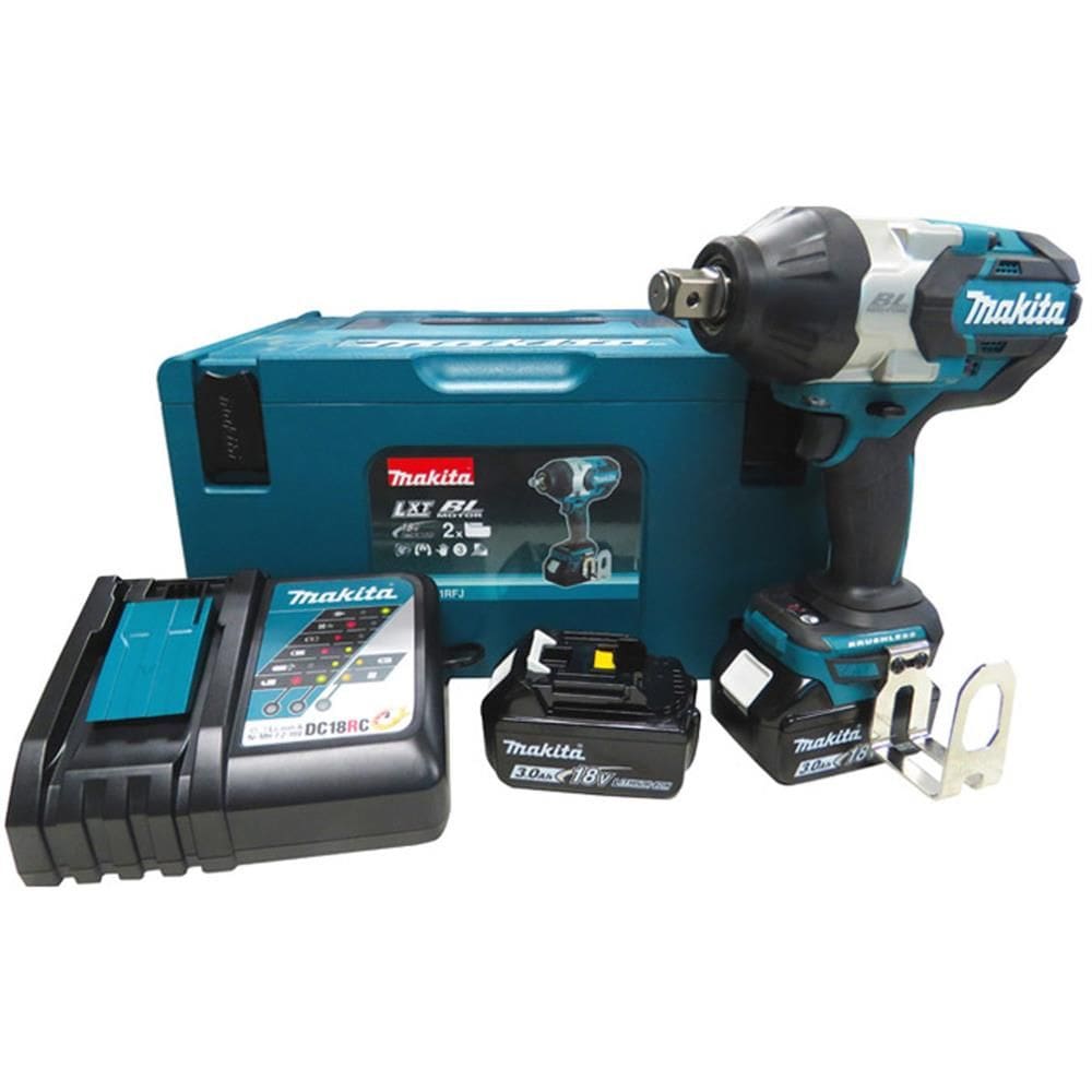 Chave de Impacto a Bateria 19mm 18V 3.0AH - DTW1001RFJ - MAKITA