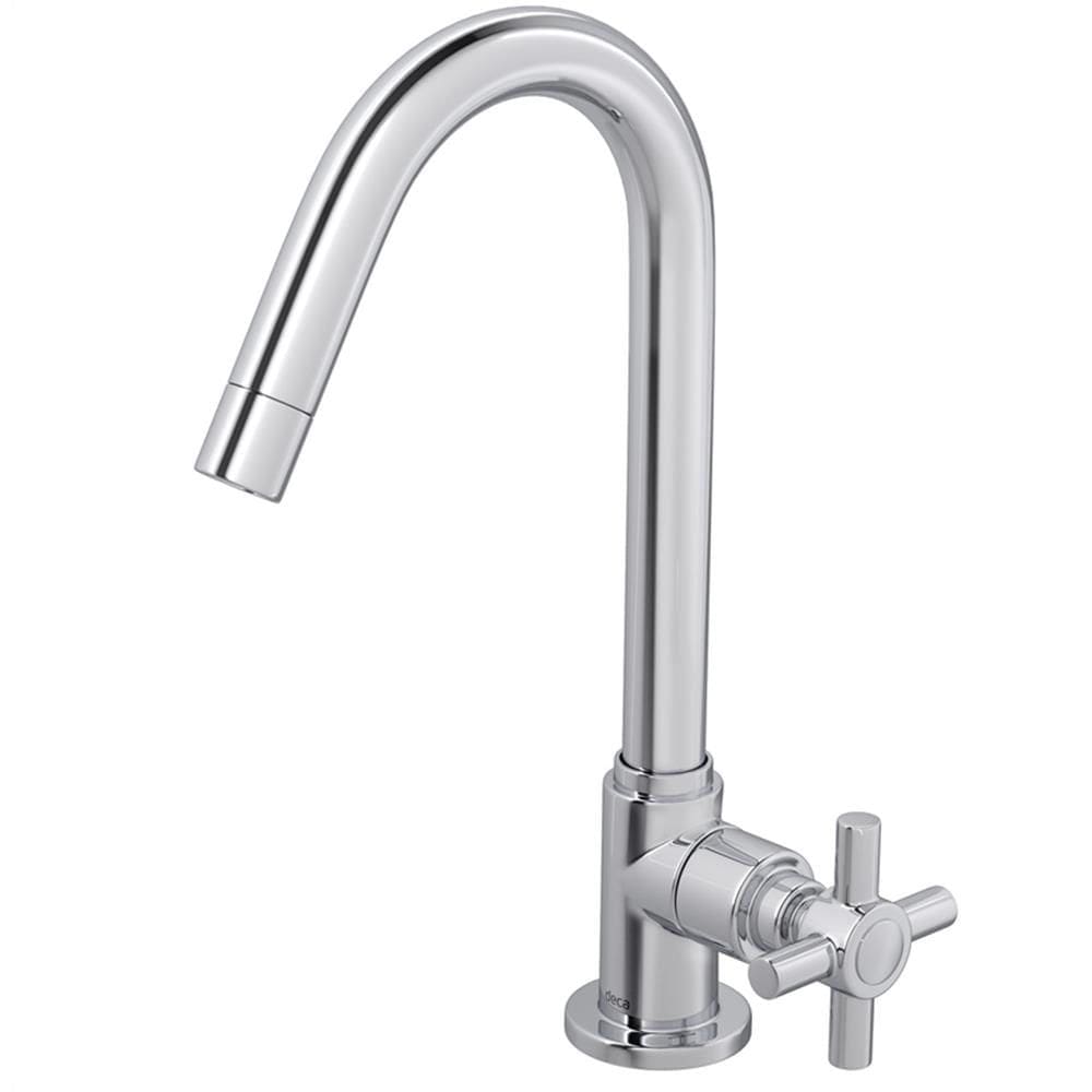 Torneira de Mesa para Lavatório Bica Alta Izy Cromada - 1198.C37 - DECA