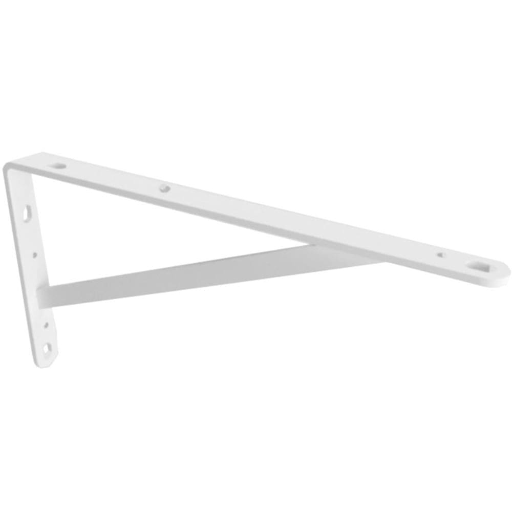 Mão Francesa Reforçada 20 cm Branca - MFR-125200-BR - MULTIVISÃO
