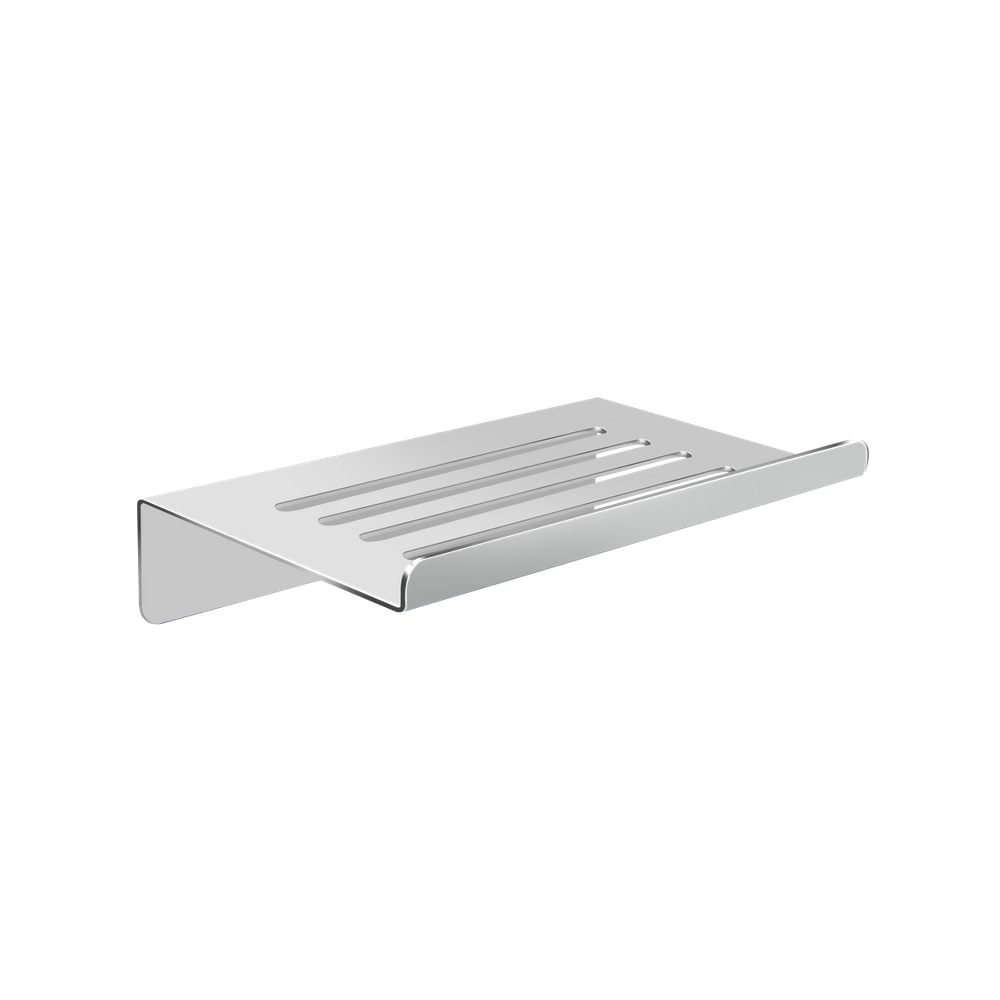 Saboneteira Para Banheiro Alto Brilho Grega Aço Inox 14cm