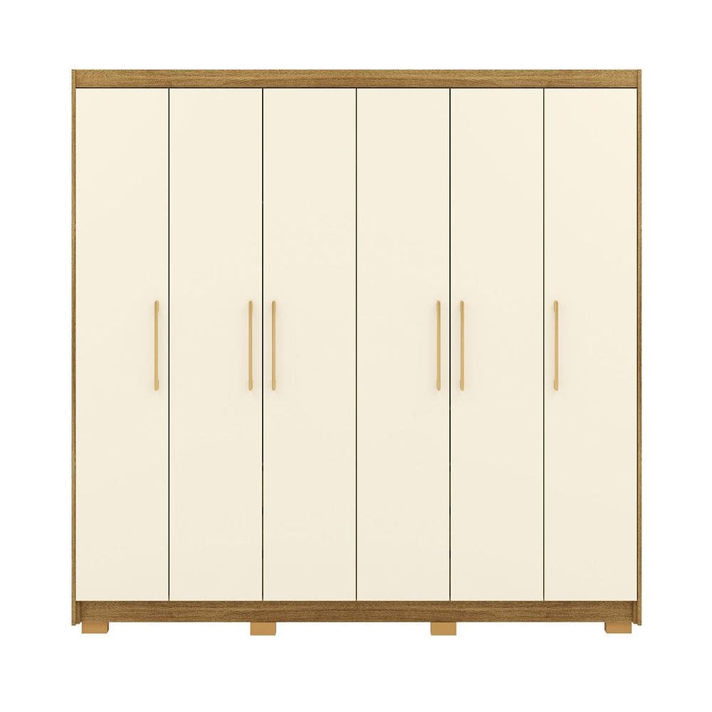 Guarda-Roupa 6 Portas 6 Gavetas 100% MDF Recife