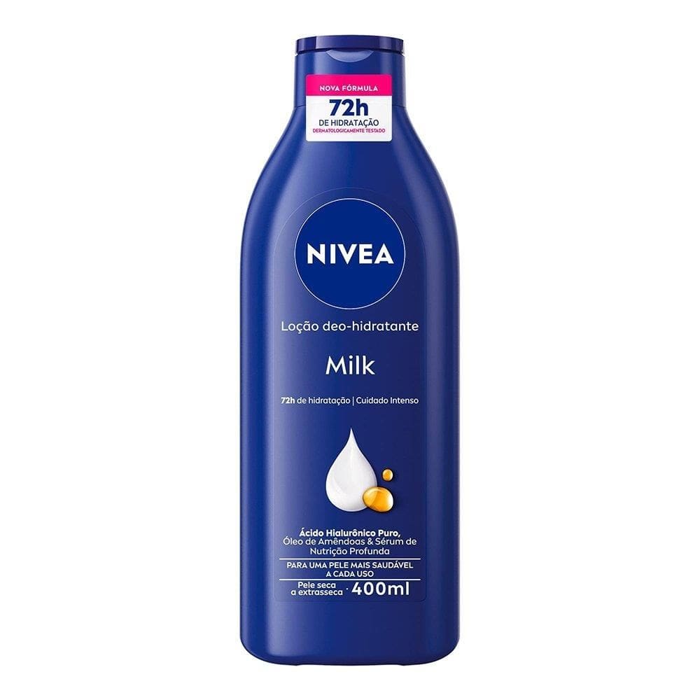 Hidratante Corporal Nivea Milk Pele Extra Seca 400ml