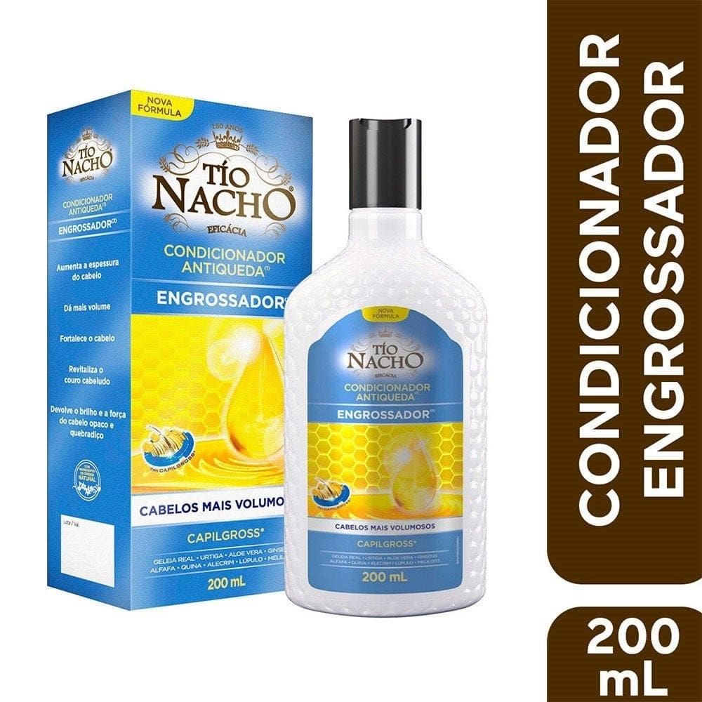 Condicionador Tio Nacho Antiqueda Engrossador 200ml