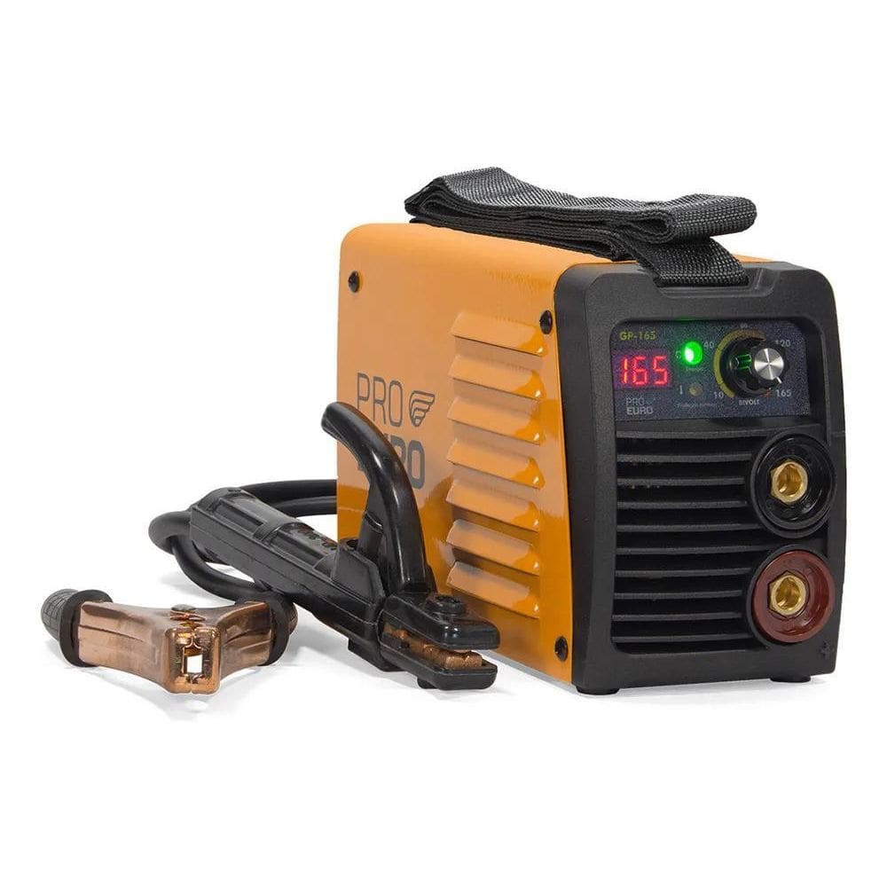 10X Solda Inversora Gp-165 A Pró Euro Completa Cor Laranja