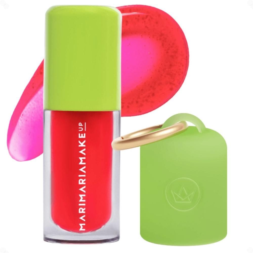 Kit Mari Maria Makeup: Lip Oil Juice Melancia e Case Melancia