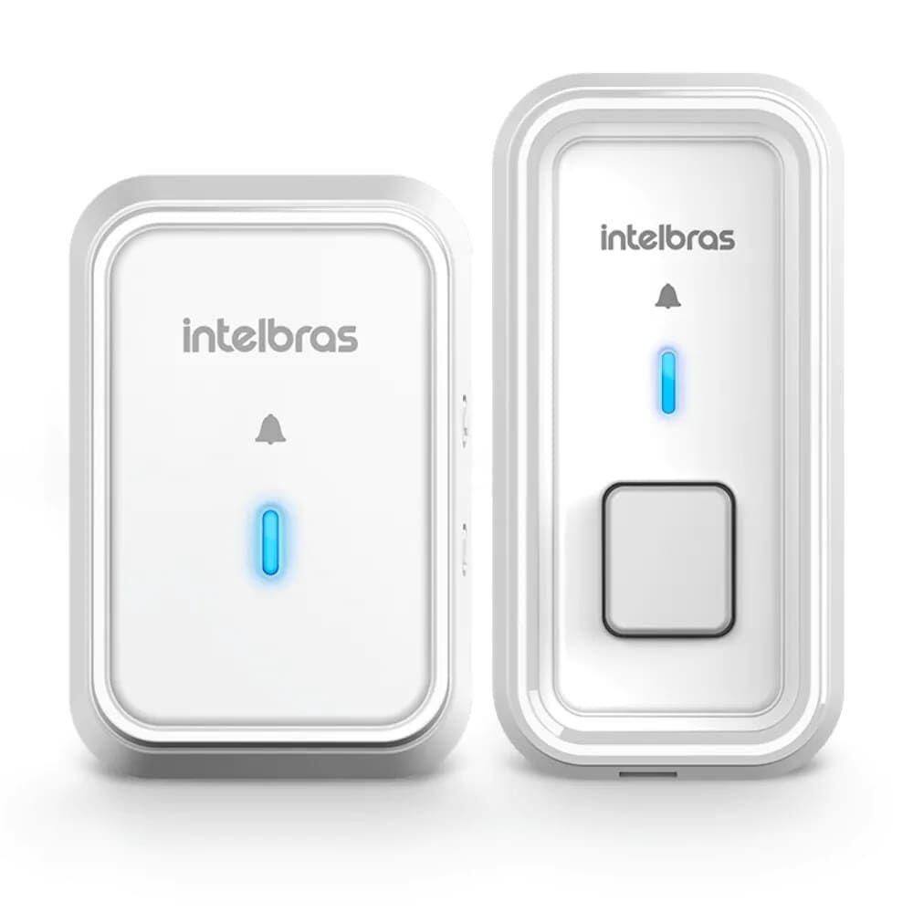 Campainha Sem Fio Intelbras Cib101 Com Bateria - 4522001 Branco Bivolt