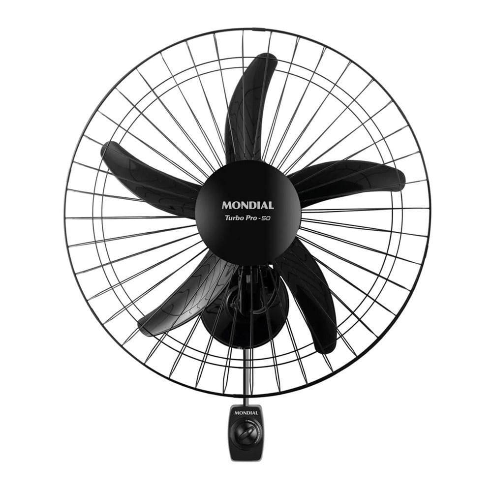 Ventilador Parede Mondial 50cm Nvp Pro50 - 6664-02 Preto 220V