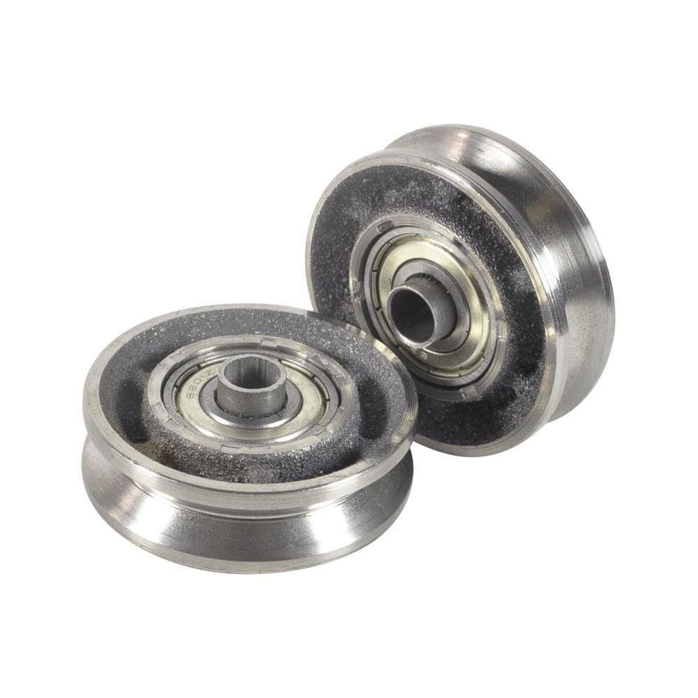 Par De Roldanas Para Portão 90 Mm Cantoneira - Fp