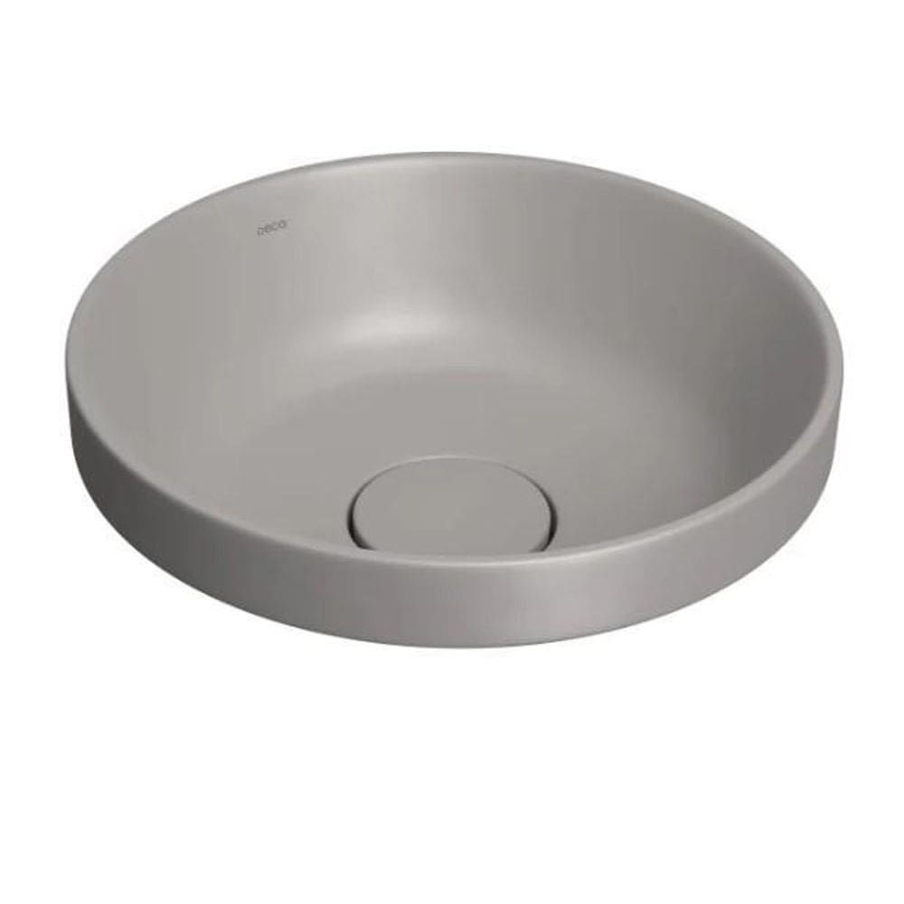 Cuba Sobrepor Redonda 30Cm Cinza Antracite L.22030.85