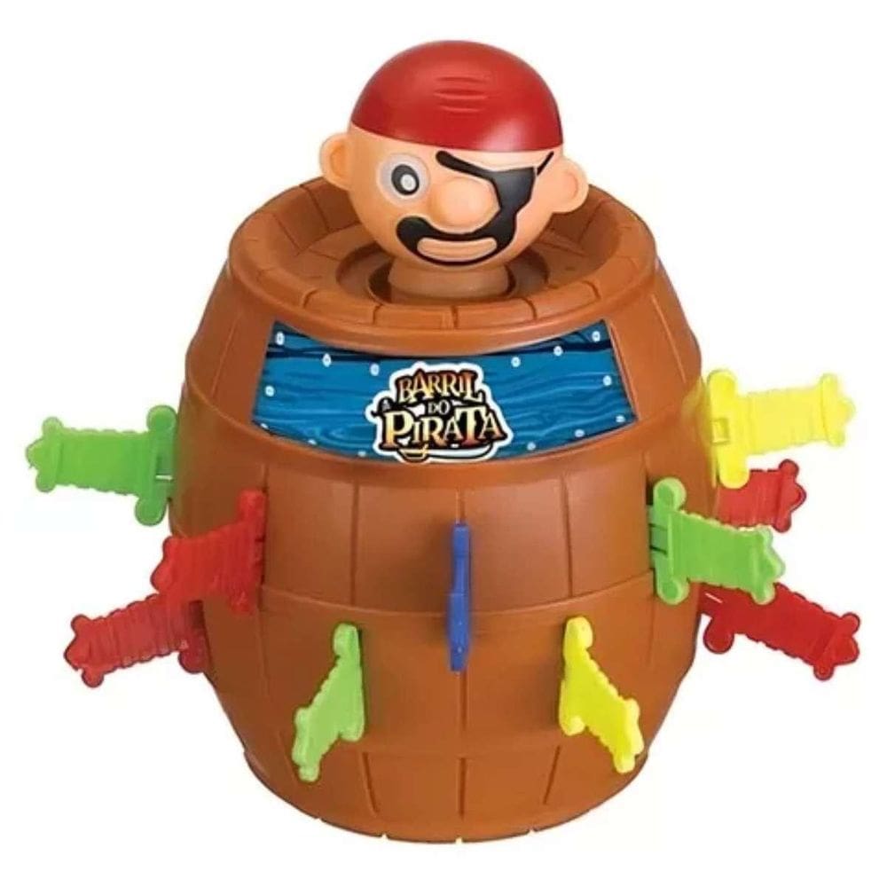 Jogo Barril Do Pirata Infantil Presente De Natal