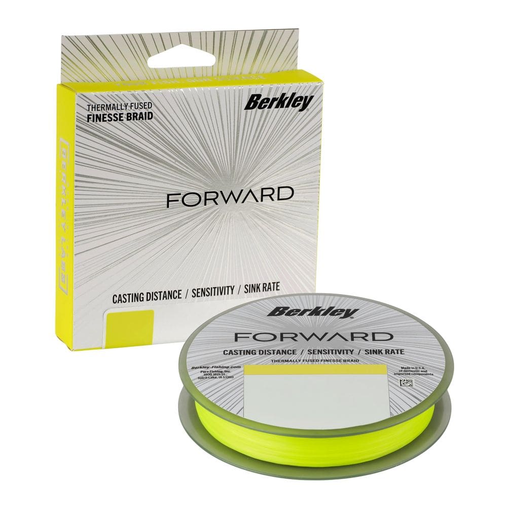Linha de pesca Berkley Forward Braid 5,4 kg 137 m Flame Green