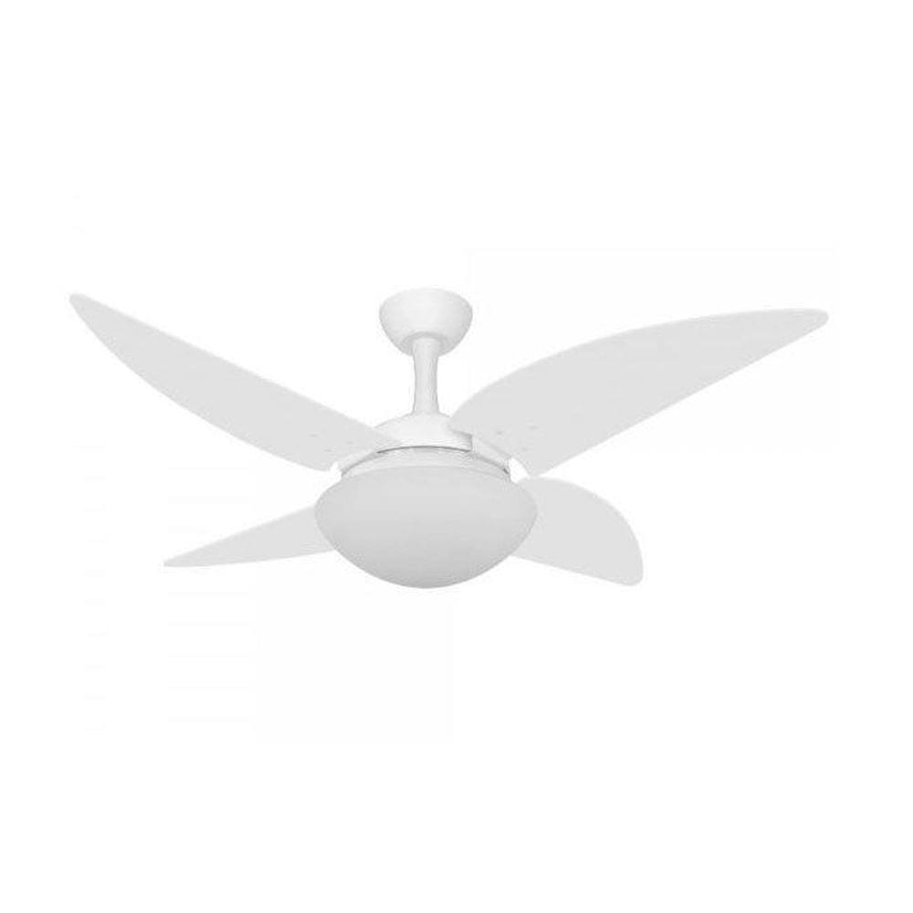 Ventilador De Teto Ventax Due 4 Pás Branco - 127V