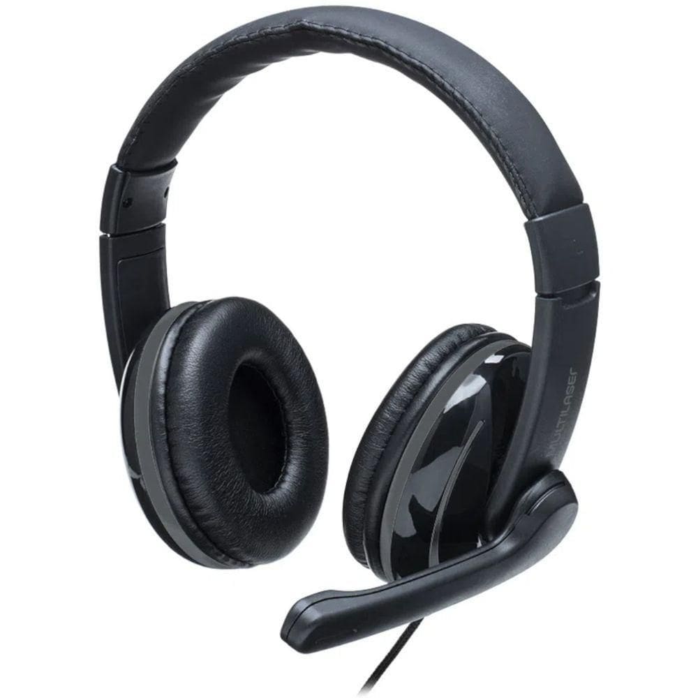 Fone De Ouvido Headset Pro P2 - Cancelamento De Ruído - Potência 30mw - Com Adaptador P3 - Ph316